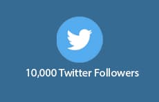 10000 Twitter Followers