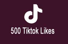 500 TikTok Likes