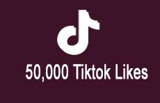 50000 TikTok Likes