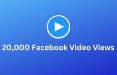 20000 Facebook Video Views