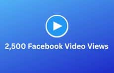 2500 Facebook Video Views