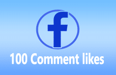 100 Fb comment Likes