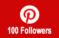 100 Pinterest Followers