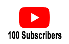 100 YouTube Subscribers