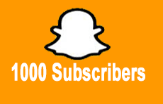 1000 Snapchat Subscribers