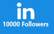 10000 Linkedin Followers