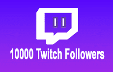 10000 Twitch Followers