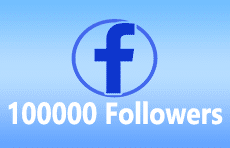 100000 Facebook Profile Followers
