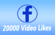 20000 Facebook Video Likes