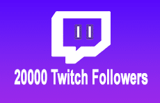 20000 Twitch Followers