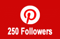 250 Pinterest Followers