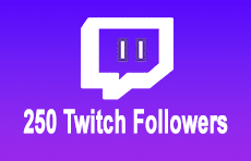 250 Twitch Followers