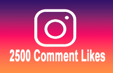 2500 Instagram Comment Likes