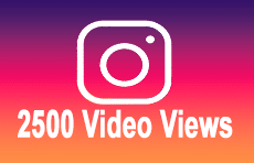 2500 Instagram Video Views