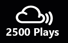 2500 Mixcloud Plays