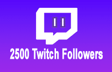 2500 Twitch Followers