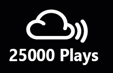 25000 Mixcloud Plays