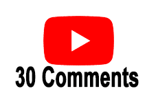 30 YouTube Comments