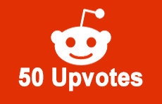 50 Reddit Upvotes