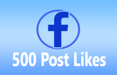 500 FB Post Likes