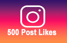500 Instagram Post Likes