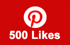 500 Pinterest Likes