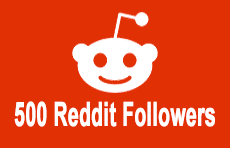 500 Reddit Followers