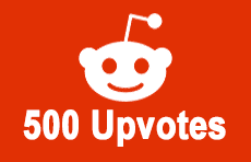 500 Reddit Upvotes