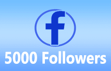 5000 Facebook Profile Followers