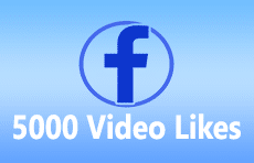 5000 Facebook Video Likes