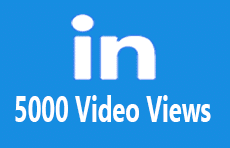 5000 LinkedIn Video Views