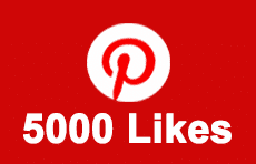 5000 Pinterest Likes