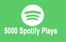 5000 Spotify Plays