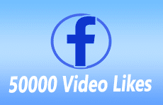 50000 Facebook Video Likes