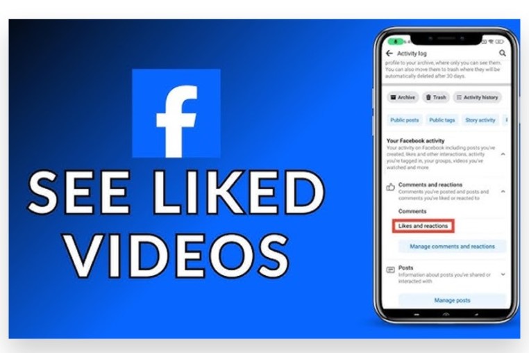 how to see liked videos on facebook