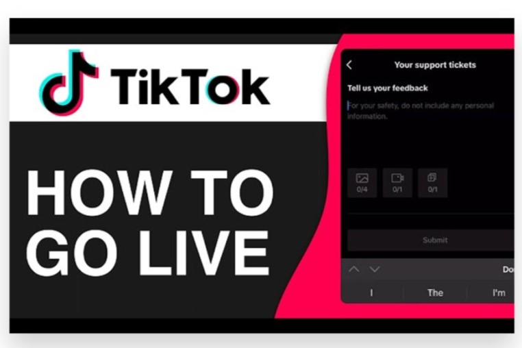 how to do tiktok live