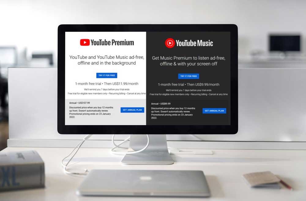 youtube premium plans